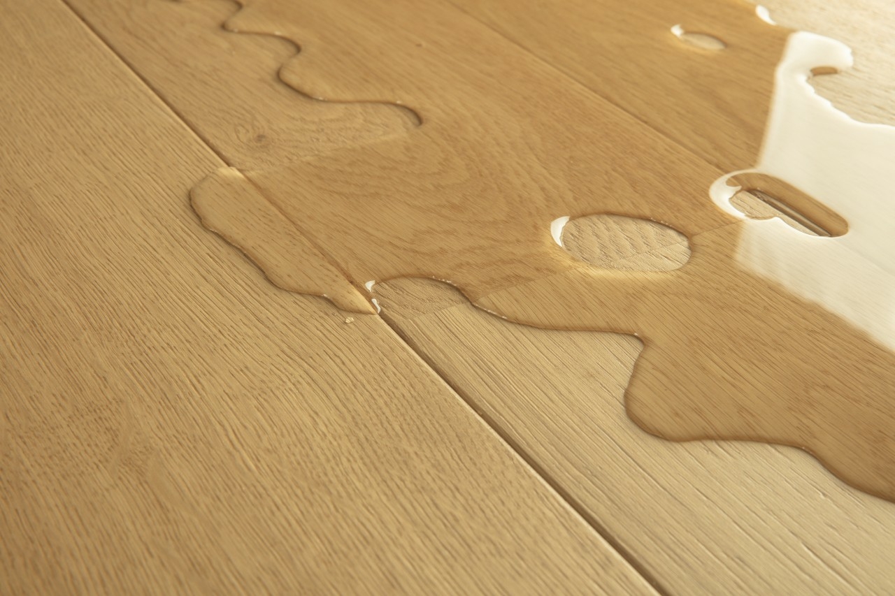 Quickstep Amato Leather Oak Engineered Flooring, Brushed & Extra Matt Lacquered, 145x13x1820mm Image