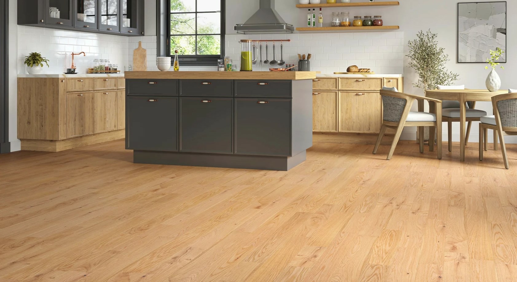Ramna Engineered Oak Flooring, Rustic, Brushed & Oiled, RLx125x14mm Image