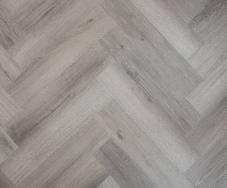 Tavora Oak SPC Vinyl Flooring, Herringbone, 128x5x615mm Image
