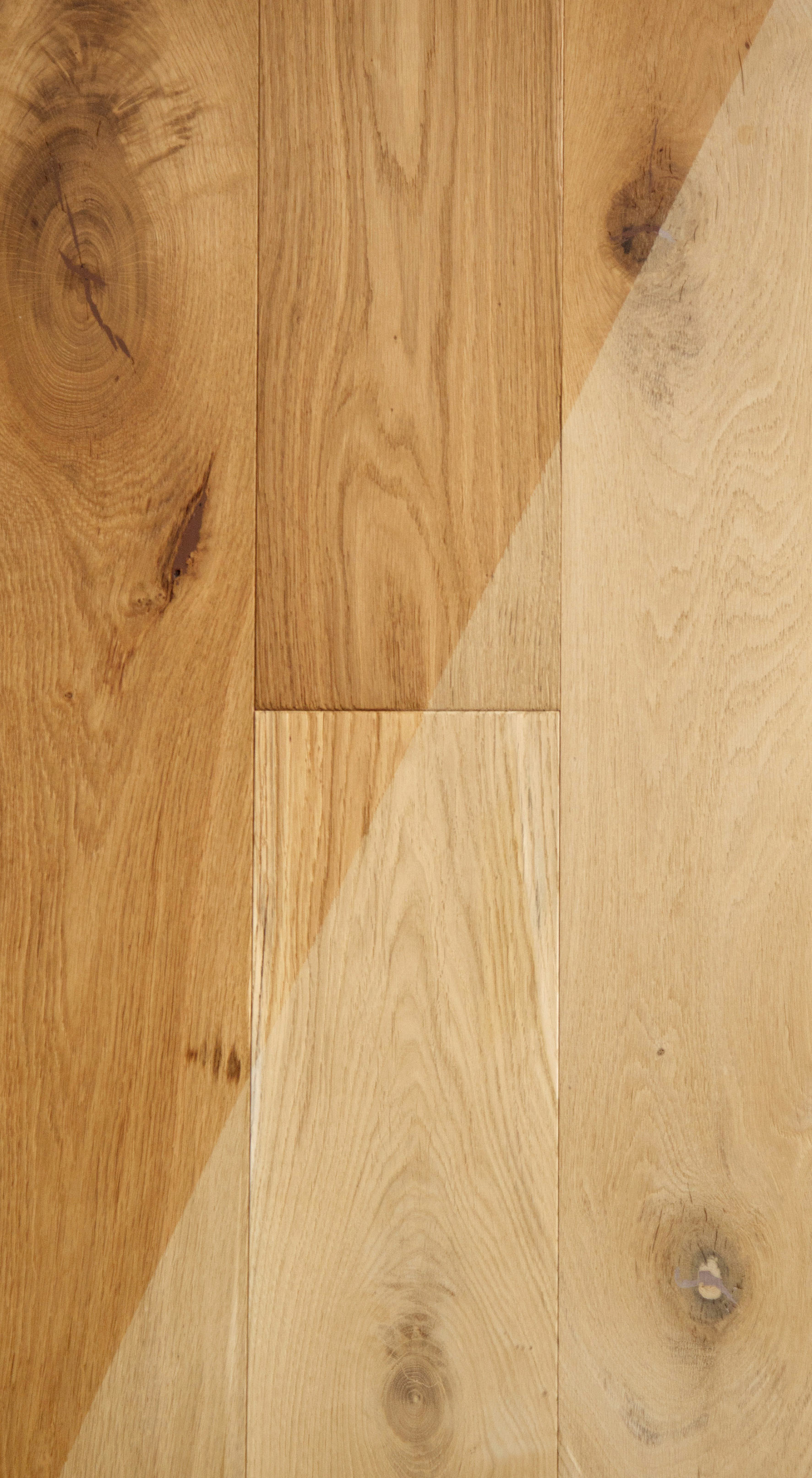 Tradition Classics Brushed Oak Engineered Flooring, Rustic, Unfinished, 190x14x1900mm Image