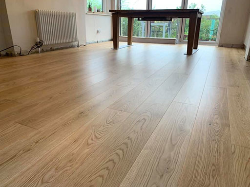 Tradition Classics Oak Engineered Flooring, Prime, Brushed&Matt Lacquered, 190x14x1900mm Image