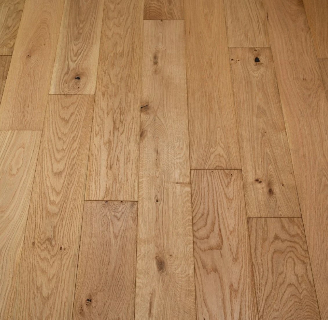 Tradition Engineered Oak Flooring, Natural, Brushed & Oiled, RLx150x14mm Image