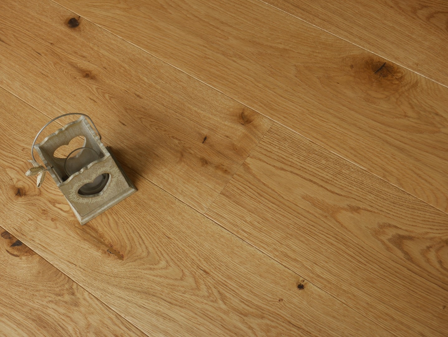 Tradition Engineered Oak Flooring, Rustic, Brushed, Oiled, 190x20x1900mm Image