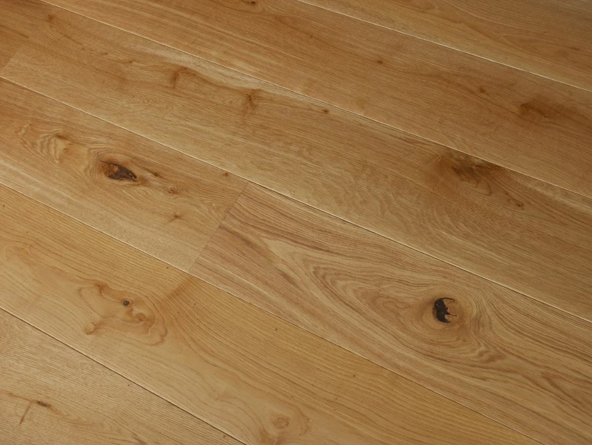 Tradition Engineered Oak Flooring, Country Rustic, Brushed & Oiled, 190x20x1900mm Image