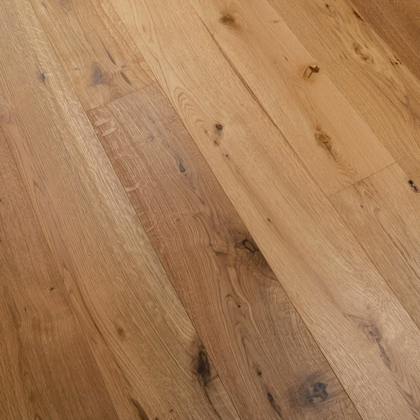 Tradition Engineered Oak Flooring, Rustic, Brushed, Oiled, 190x14x1900mm Image