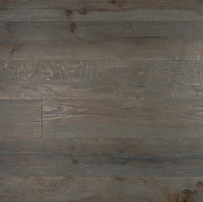 Tradition Livingston Grey Engineered Oak Flooring, Rustic, Oiled, 220x15x2200mm Image
