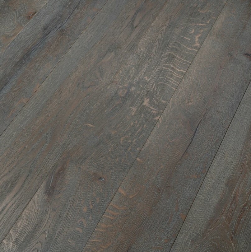Tradition Livingston Grey Engineered Oak Flooring, Rustic, Oiled, 220x15x2200mm Image