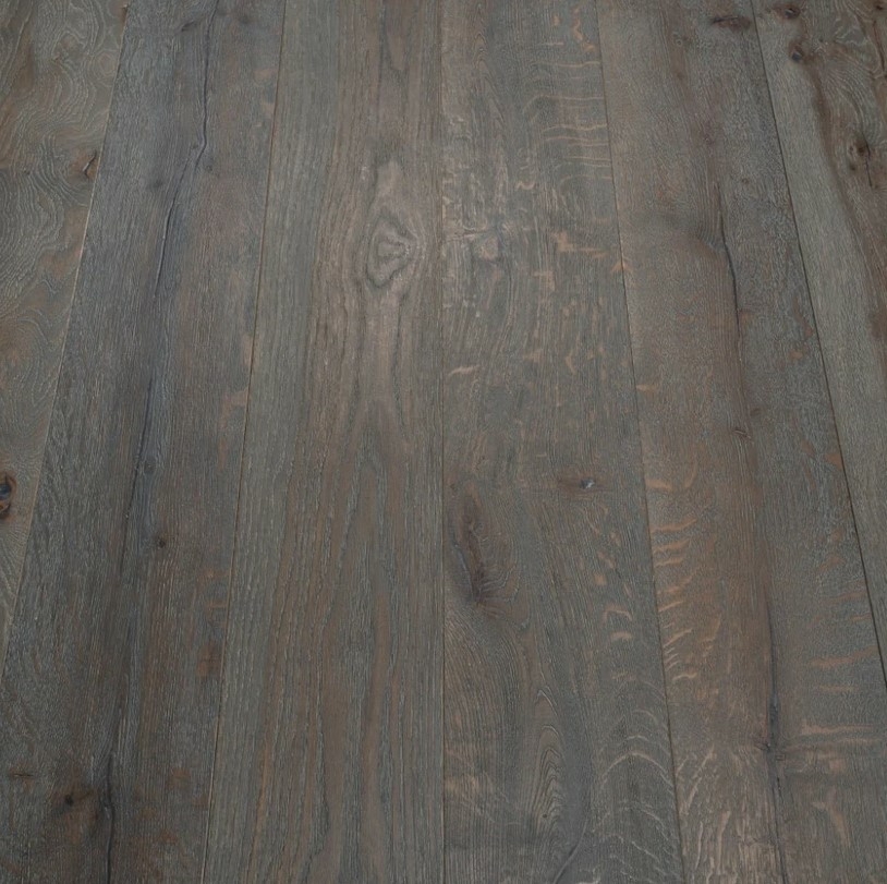 Tradition Livingston Grey Engineered Oak Flooring, Rustic, Oiled, 220x15x2200mm Image