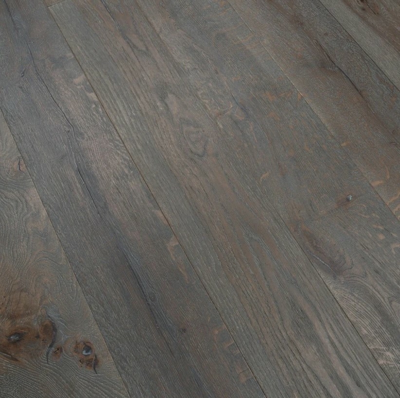 Tradition Livingston Grey Engineered Oak Flooring, Rustic, Oiled, 220x15x2200mm Image
