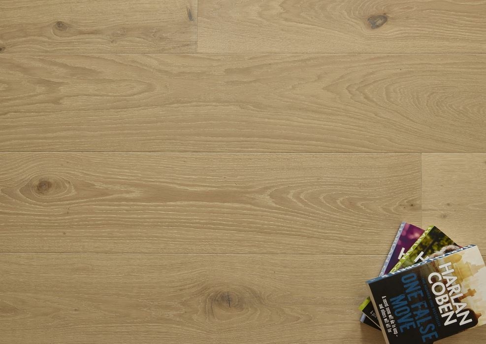 Tradition Nature Engineered Oak Elderwood, Brushed Ice White, UV Oiled 190x14x1900mm Image