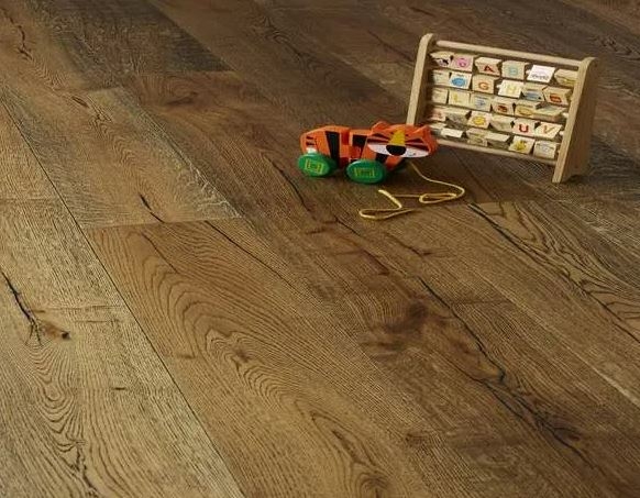 Tradition Nature Engineered Oak Stonebrook, Rustic, Brushed, Natural Oiled 190x14x1900mm Image