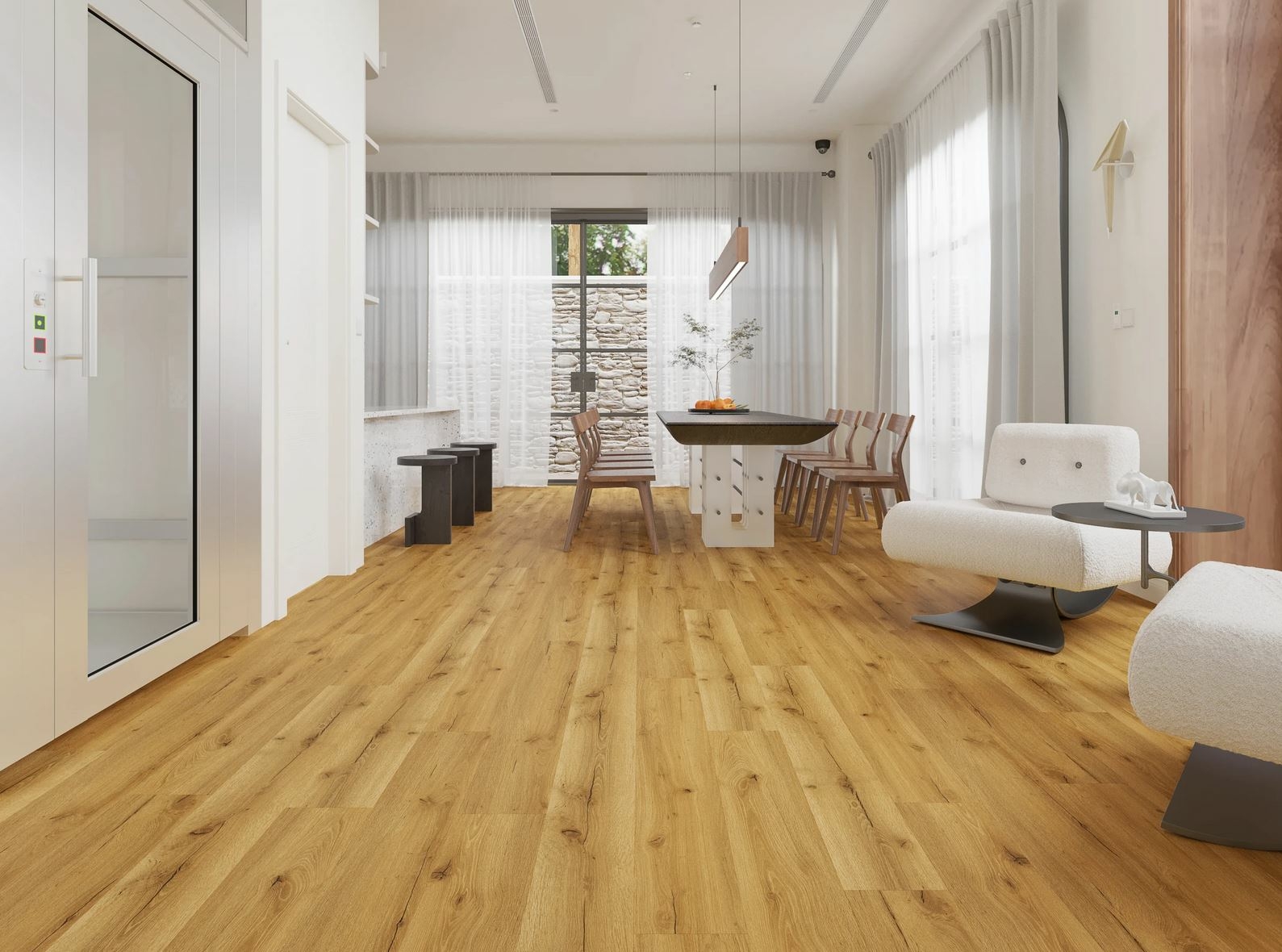 Tradition SPC Imatra Panel Vinyl Flooring, Super Matt Plank 228x6.5x1200mm Image