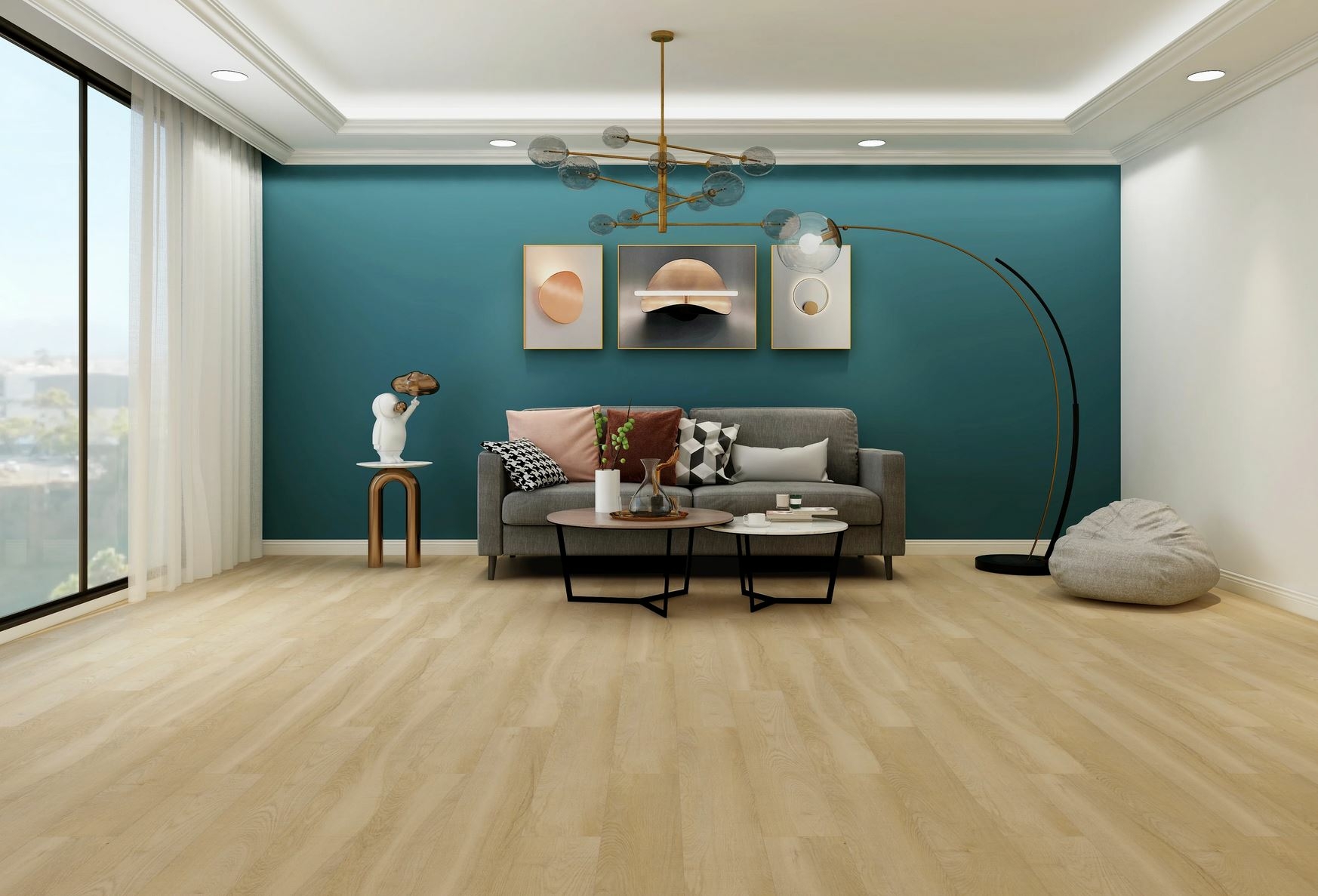 Tradition SPC Kuortti Panel Vinyl Flooring, Super Matt Plank 228x6.5x1800mm Image