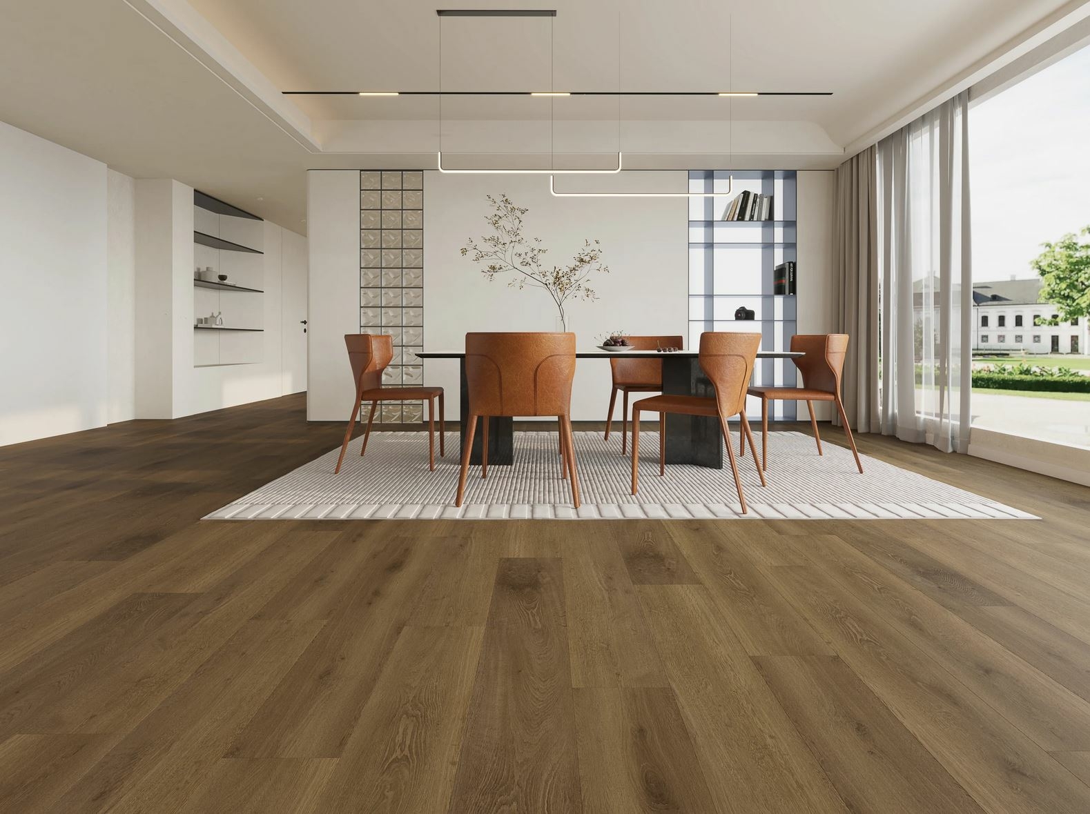 Tradition SPC Simpele Panel Vinyl Flooring, Super Matt Plank 228x6.5x1200mm Image
