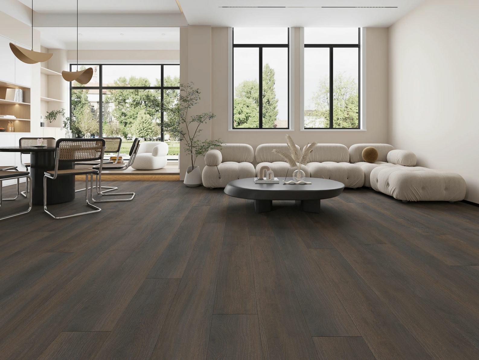 Tradition SPC Tervo Panel Vinyl Flooring, Super Matt Plank 228x6.5x1800mm Image