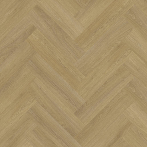 Tradition Tucker Oak Beige Herringbone Vinyl Flooring, 126x6x630mm Image