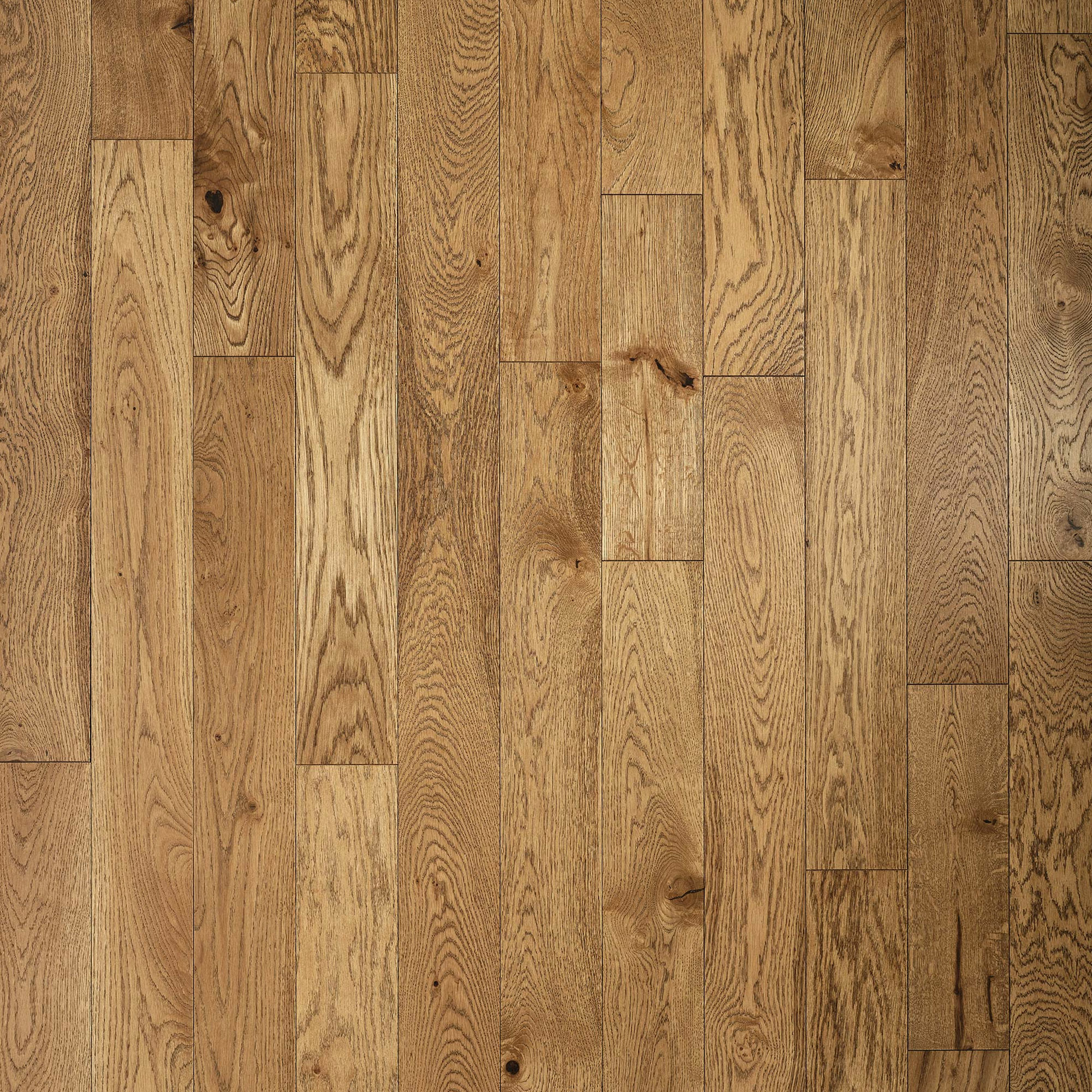 V4 Alpine, Golden Oak Engineered Flooring, Rustic, Brushed & Oiled, RLx125x18mm Image