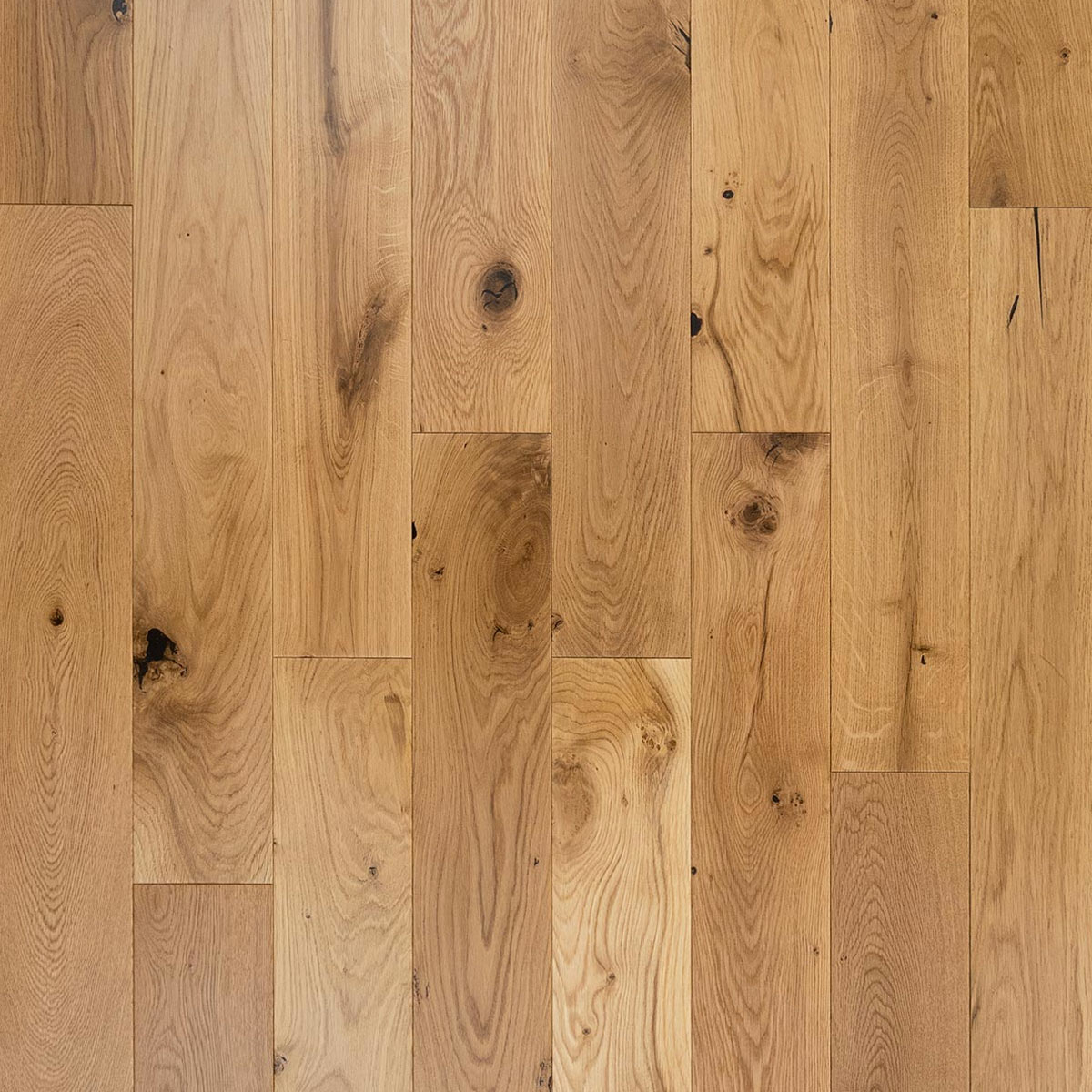 V4 Alpine, Sunlit Oak Engineered Flooring, Rustic, Satin, UV Lacquered, RLx125x18mm Image