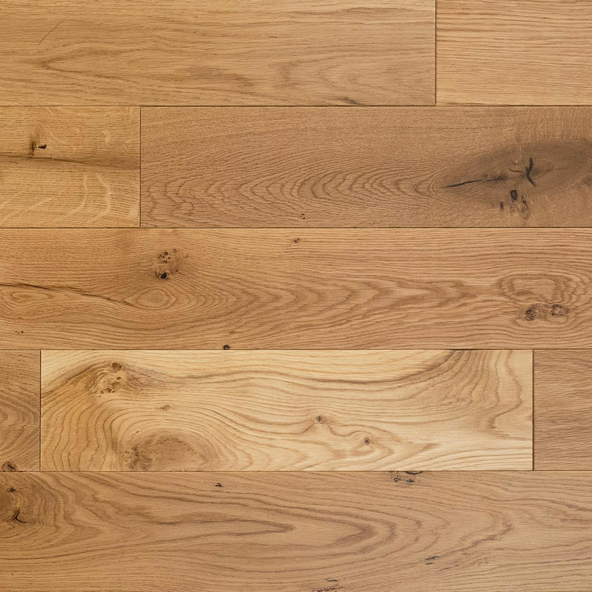 V4 Alpine, Sunlit Oak Engineered Flooring, Rustic, Satin, UV Lacquered, RLx125x18mm Image
