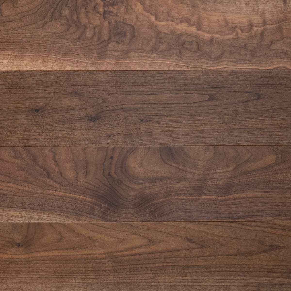 V4 Deco Plank, Black Walnut Engineered Flooring, Rustic, UV Oiled, 190x14x1900mm Image
