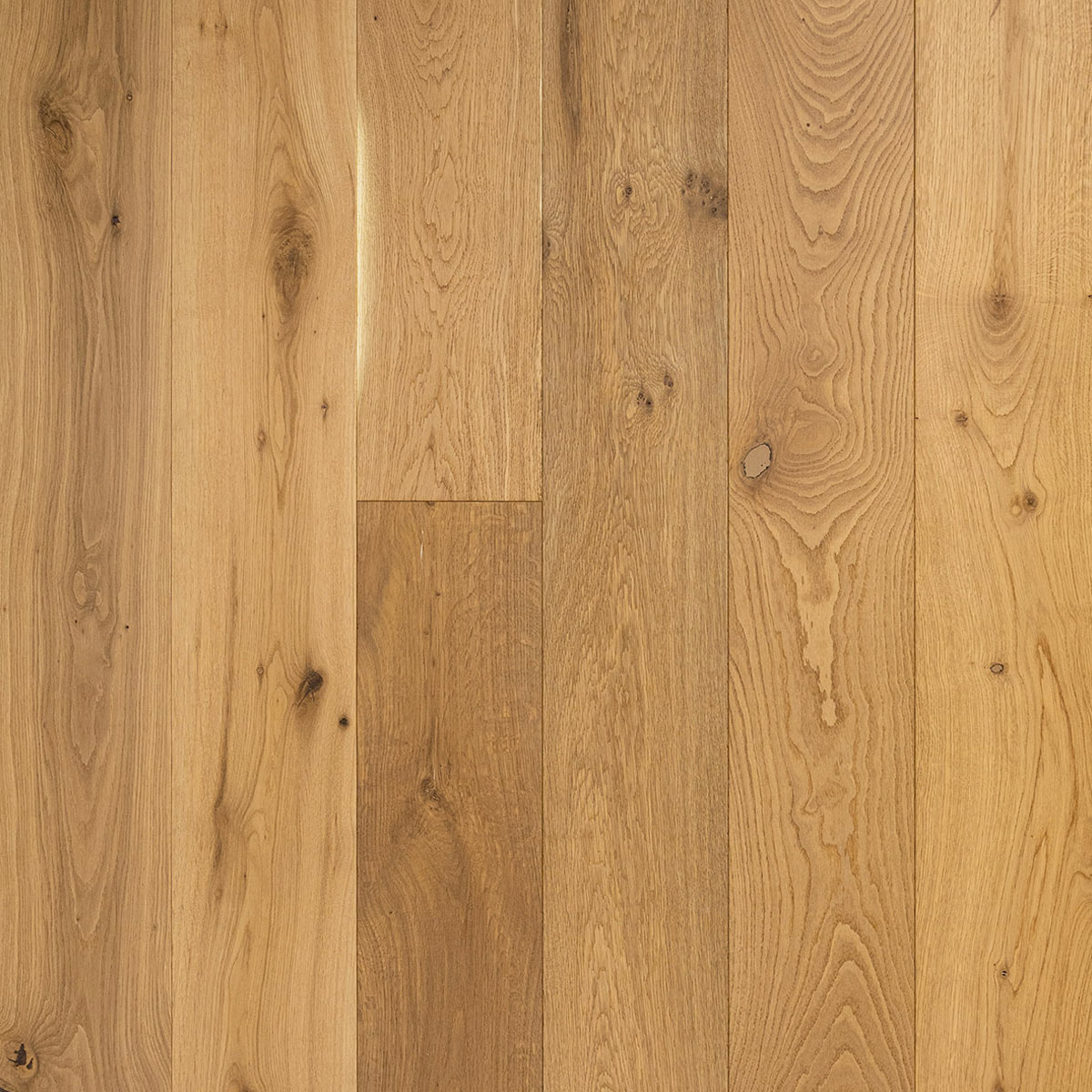 V4 Deco Plank, Smoked Oak Engineered Flooring, Rustic, Brushed & UV Oiled, 190x14x1900mm Image