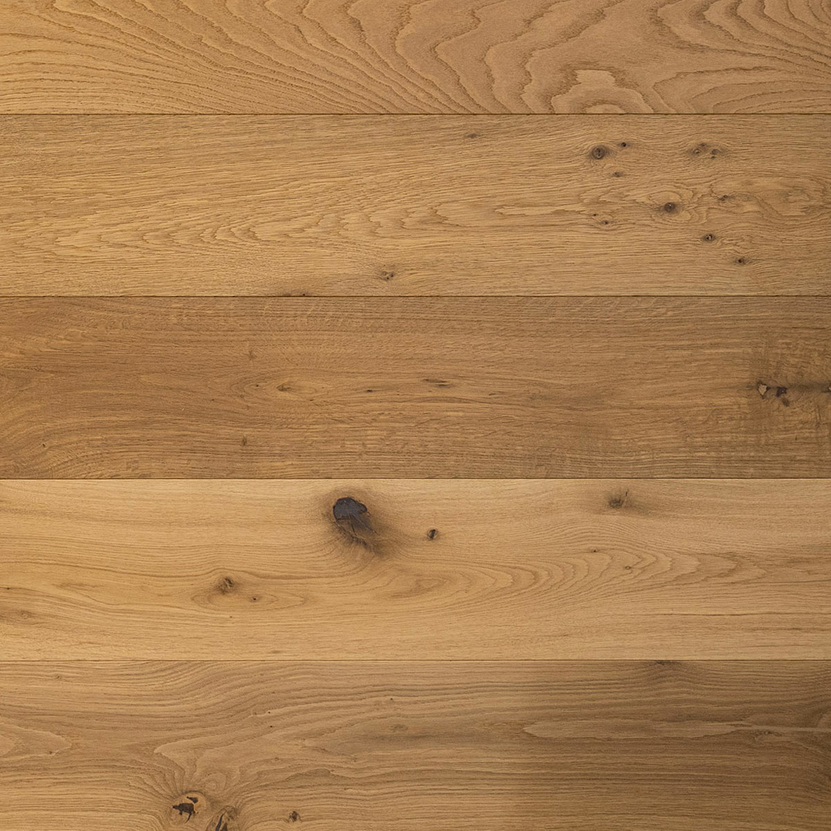 V4 Deco Plank, Smoked Oak Engineered Flooring, Rustic, Brushed & UV Oiled, 190x14x1900mm Image