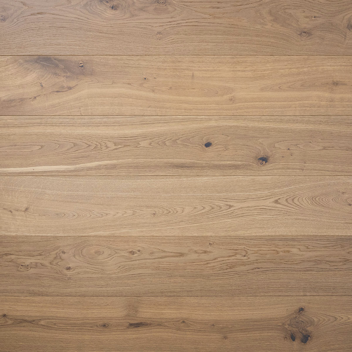 V4 Deco Plank, Smoked White Oak Engineered Flooring, Rustic, Brushed & UV Oiled, 190x14x1900mm Image