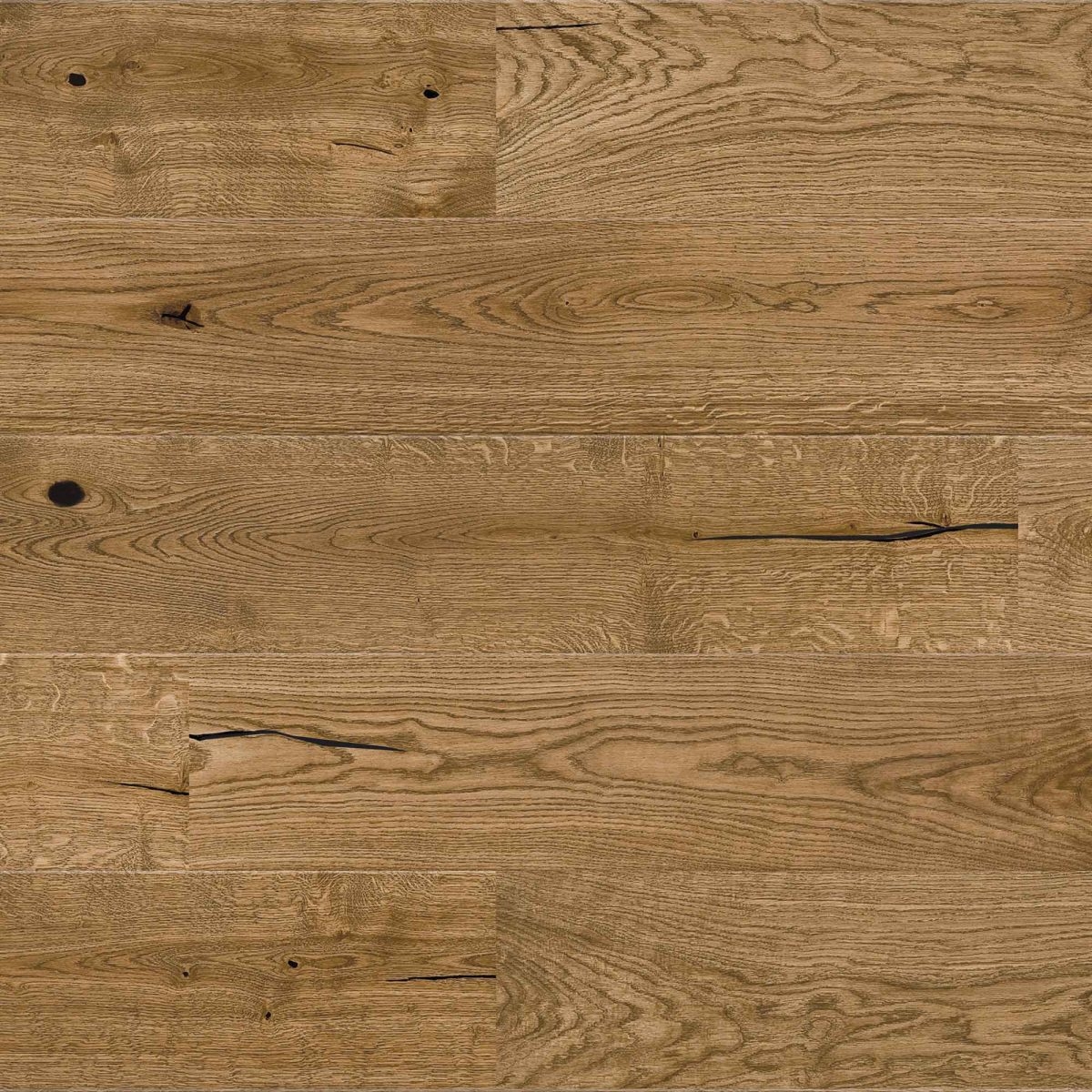 V4 Driftwood, Embered Oak Engineered Flooring, Rustic, Stained, Brushed & Matt Lacquered, 207x14x2200mm Image