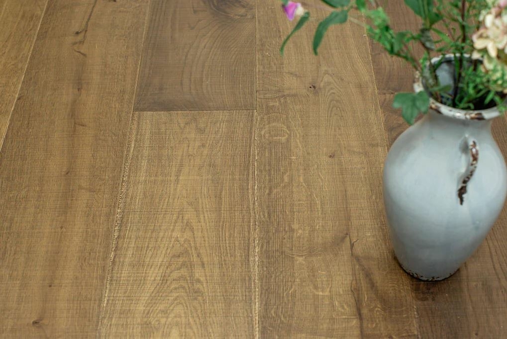 V4 Urban Nature Shadow Grey Oak Flooring, Rustic, Brushed, Smoked & UV Oiled, 220x15x2200mm Image