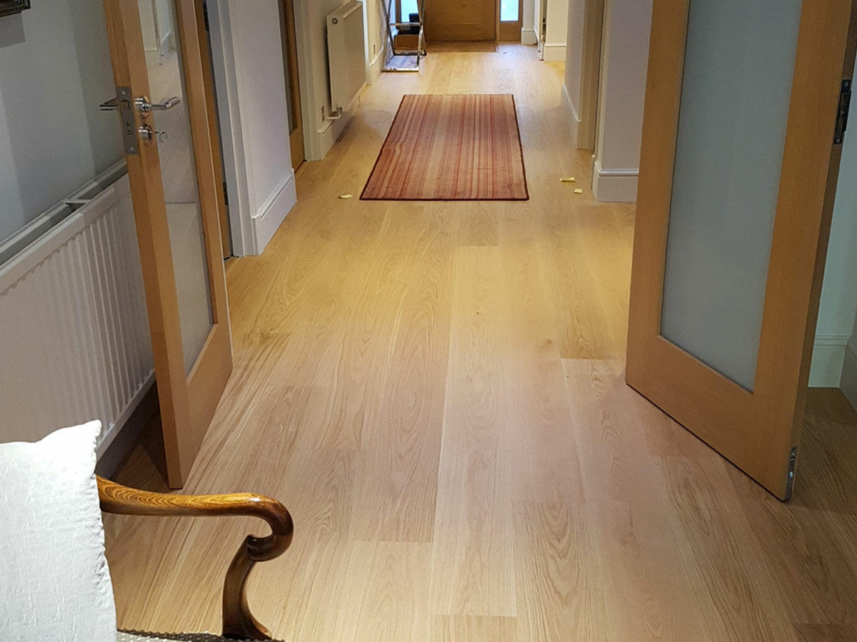 Xylo Engineered Oak Flooring, Prime, UV Lacquered, 190x3x14mm Image