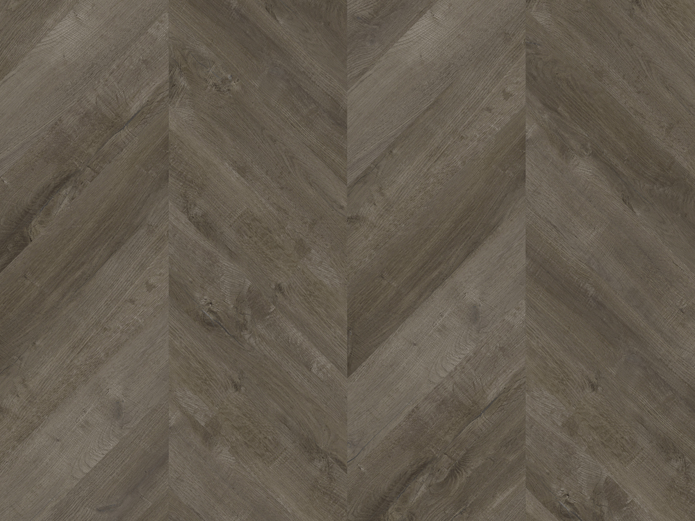 Xylo Fitzrovia Chevron, Silver Rock SPC Vinyl Flooring, 127x6x600mm Image