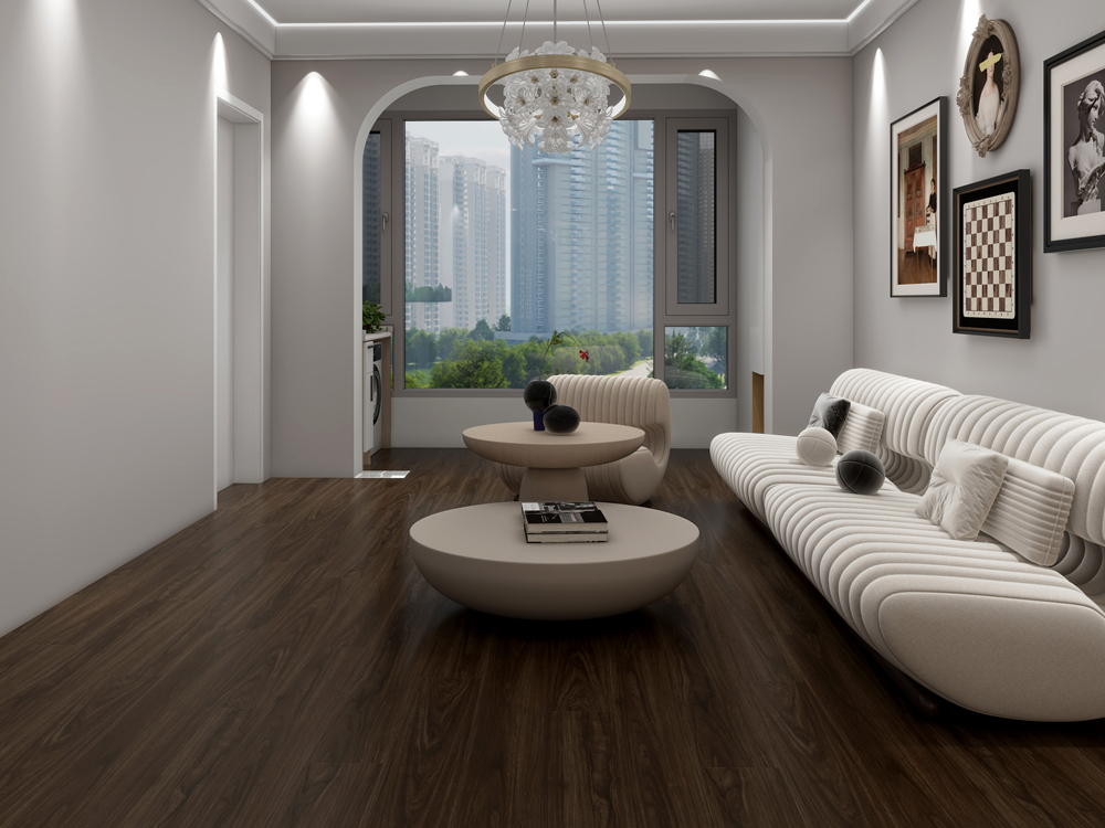 Xylo Greenwich, Escena Light Walnut SPC Vinyl Flooring, 180x6x1200mm Image