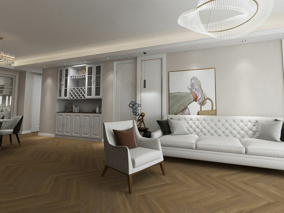 Xylo Heritage, Herringbone, SPC, Vinyl Flooring, 110x6x620mm Image