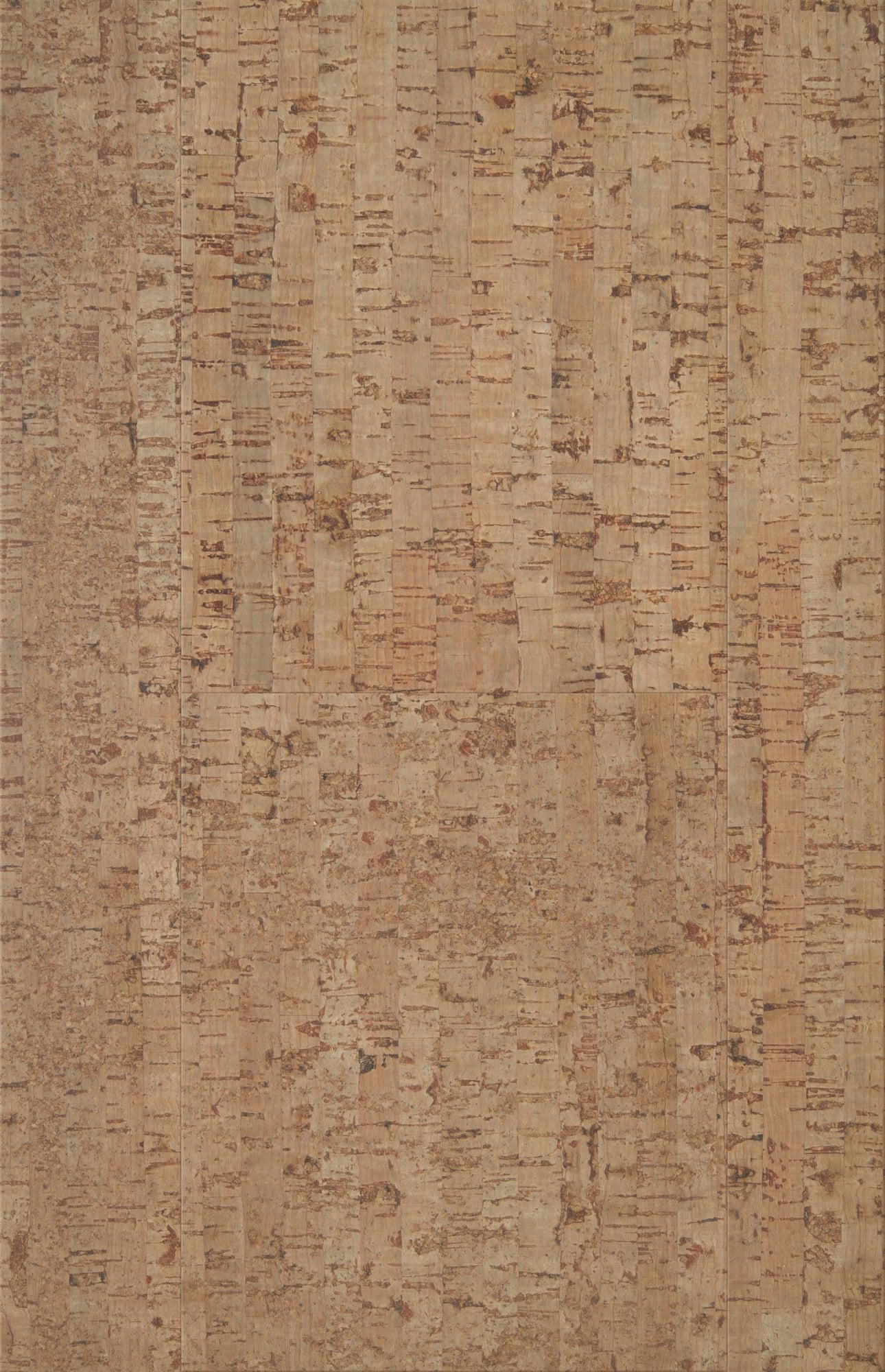 V4 Wood Flooring Barroca - Cork Plank Click Flooring, Cork Flooring with Integrated Cork Underlay, 195mm x 7mm x 1225mm Image
