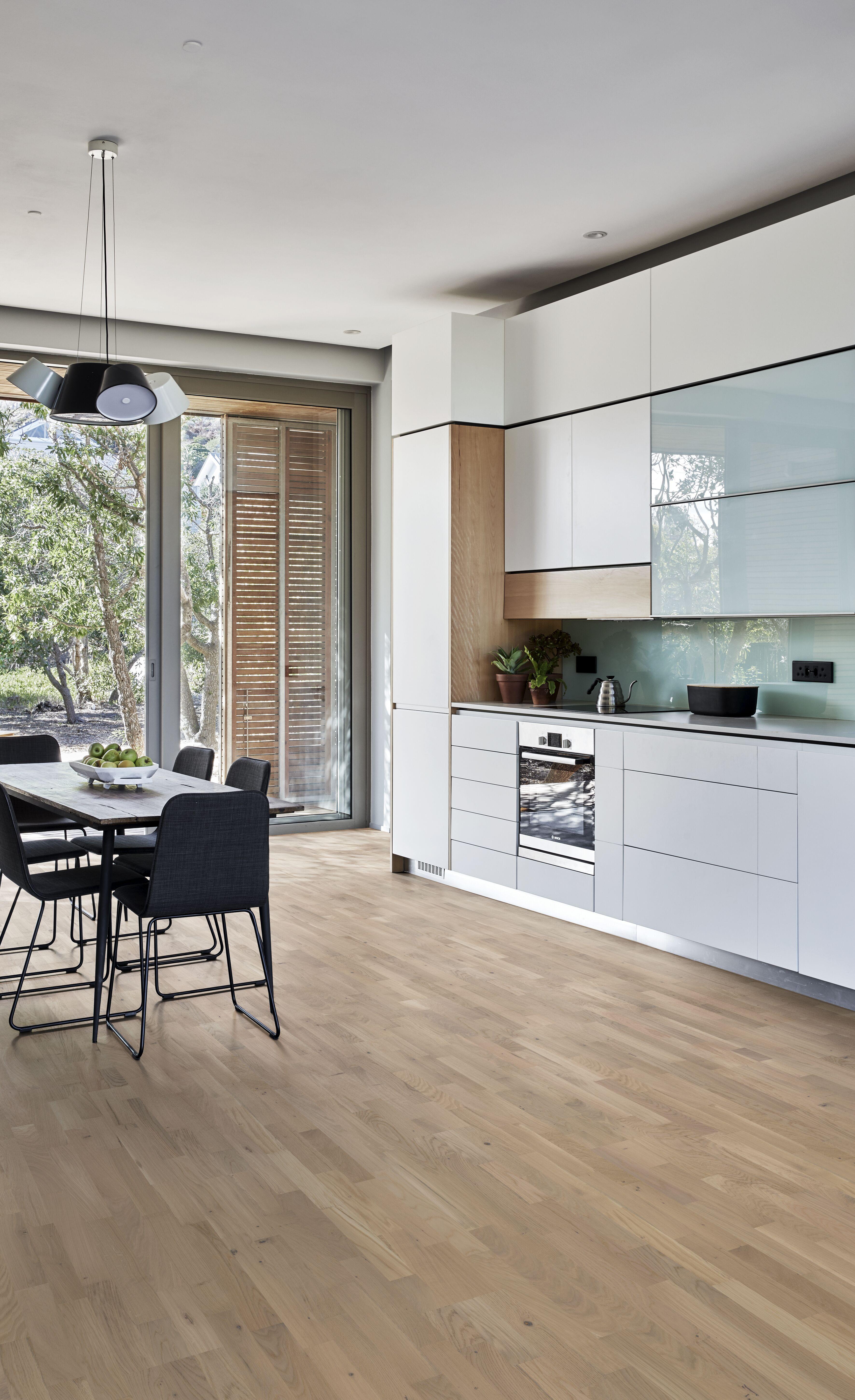 Kahrs Ground Oak Sand Engineered Flooring, Matt Lacquered, 200x13x2423mm Image