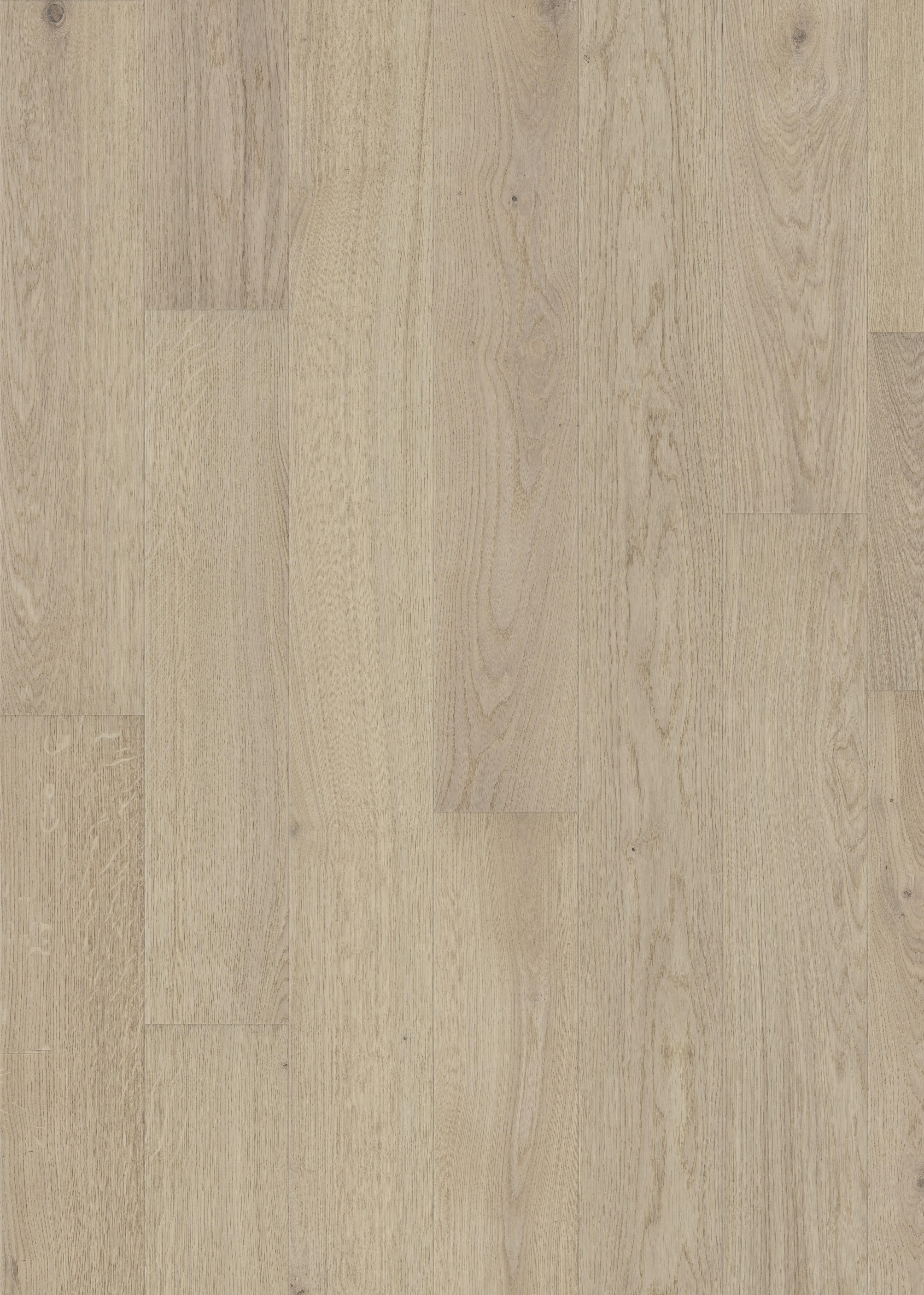Kahrs Canvas Wide Oak Fawn Wide Matt Engineered Flooring, Brushed & Matt Lacquered, 187x13x1860mm Image