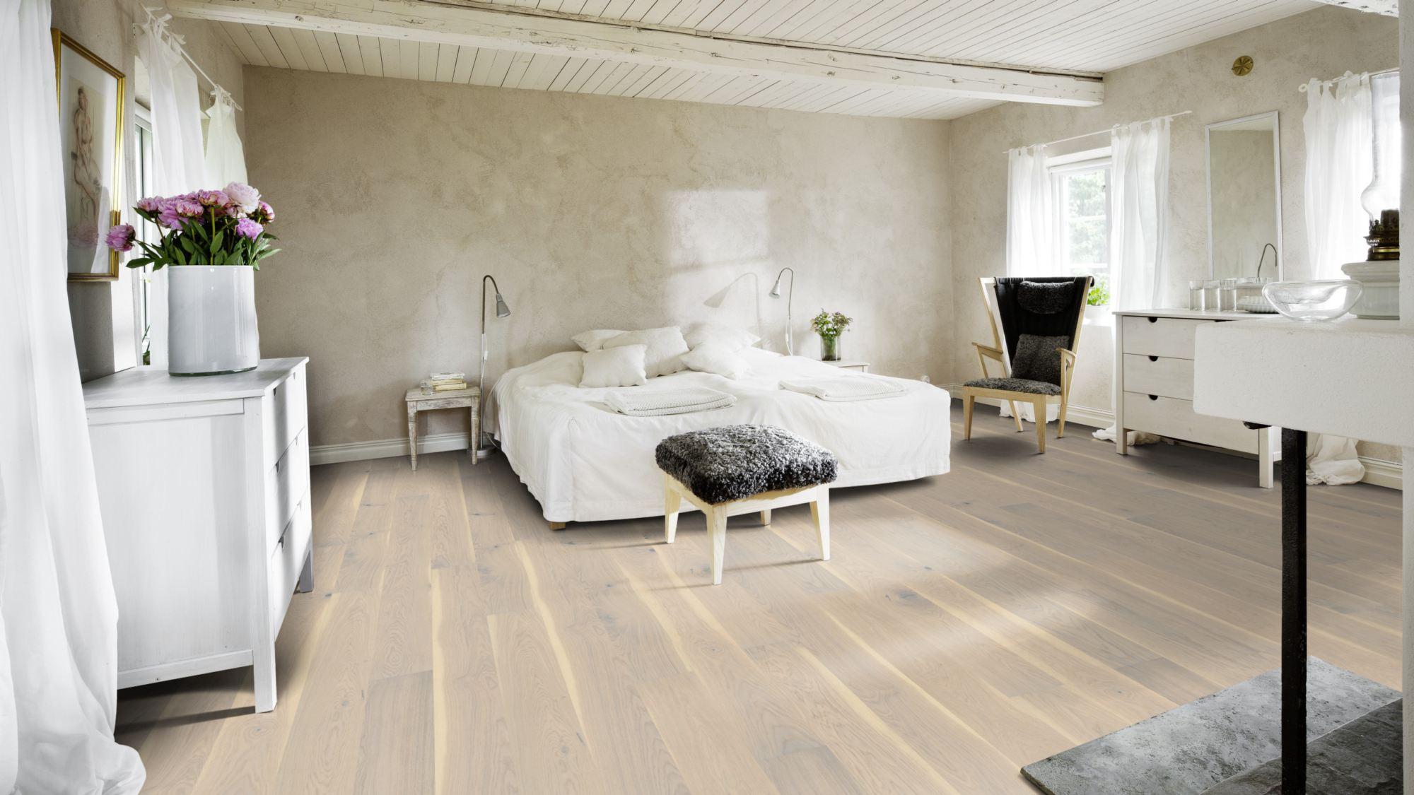 Kahrs Sand Oak Garmisch Engineered Flooring, Brushed & Oiled, 187x15x2266mm Image
