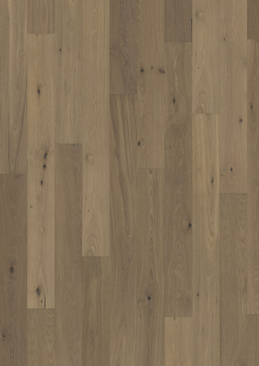 Kahrs Piazza Oak Piazza Cd Smoked Grey Engineered Flooring, Brushed & Oiled, 180x11x1800mm Image