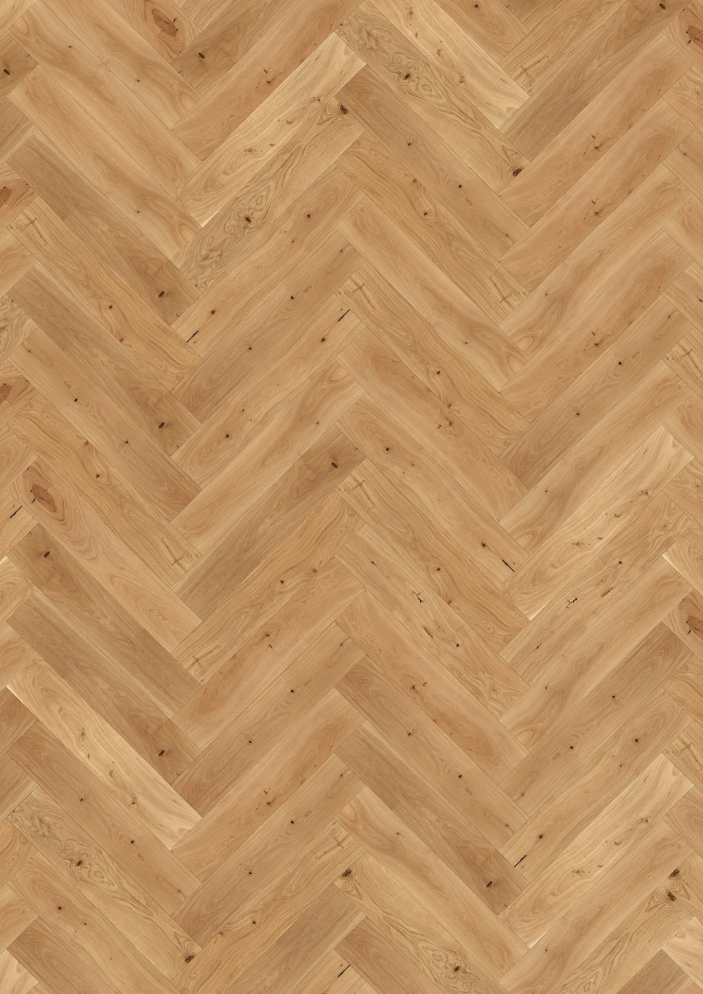Kahrs Large Herringbone Oak Herringbone Cd Matt Engineered Flooring, Brushed & Matt Lacquered, 120x11x600mm Image