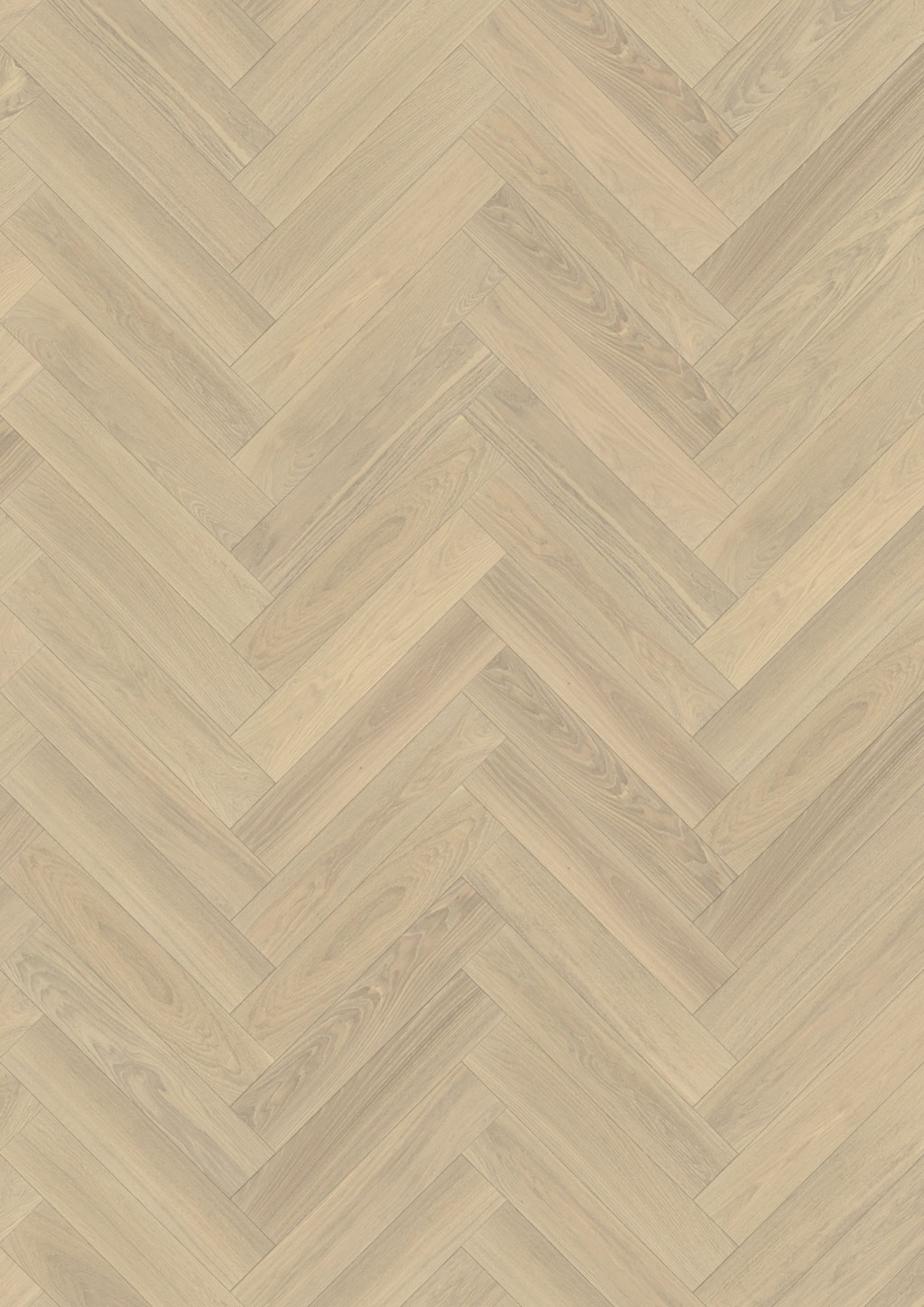 Kahrs Large Herringbone Oak Herringbone Ab Crème White Engineered Flooring, Brushed & Oiled, 120x11x600mm Image