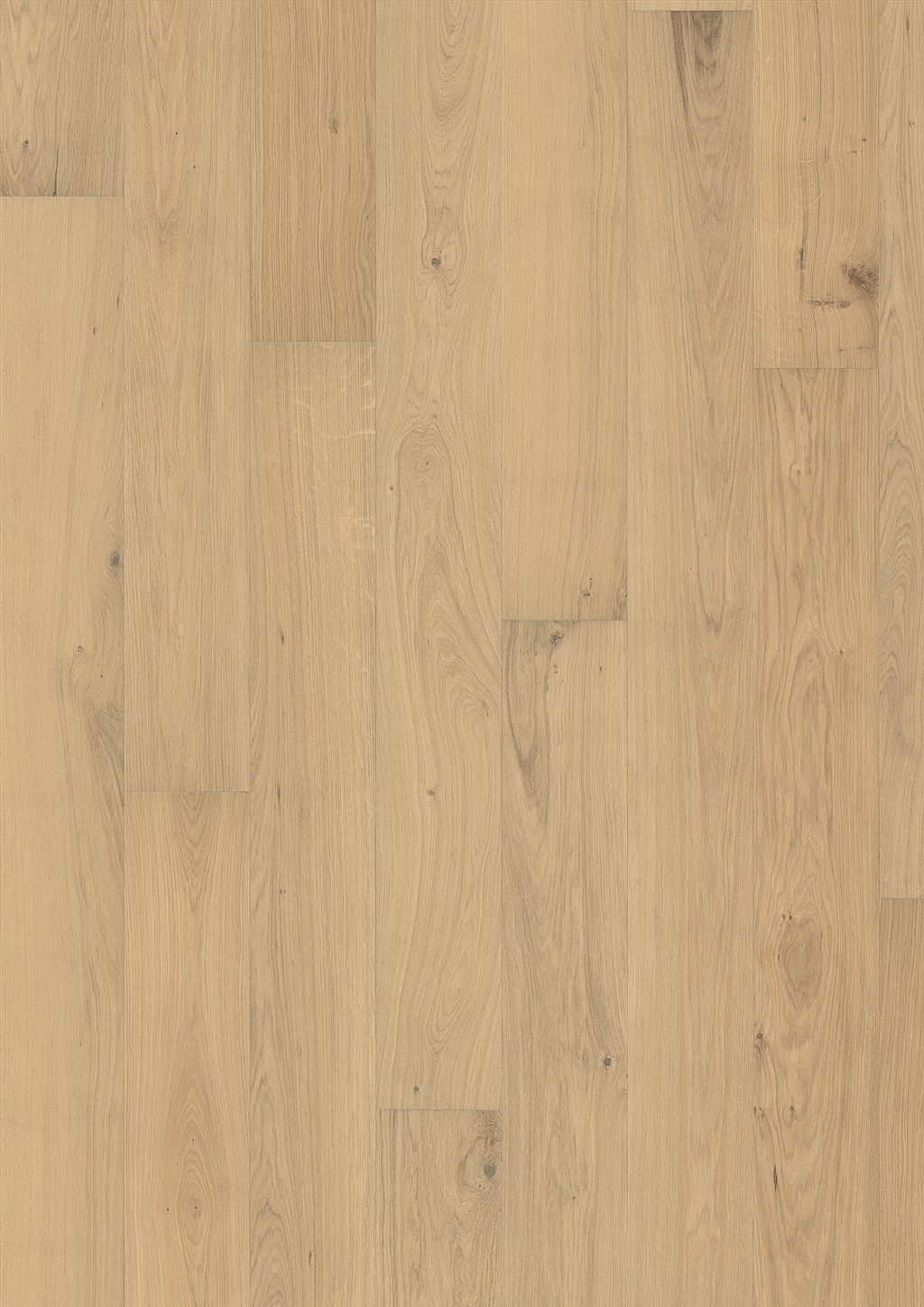 Kahrs Piazza Oak Piazza Cd Dim White Engineered Flooring, Brushed & Oiled, 180x11x1800mm Image