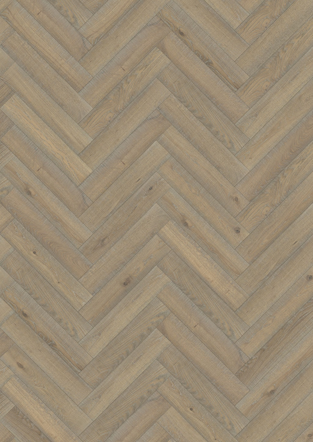 Kahrs Large Herringbone Oak Herringbone Cc Vintage White Engineered Flooring, Brushed & Oiled, 120x11x600mm Image