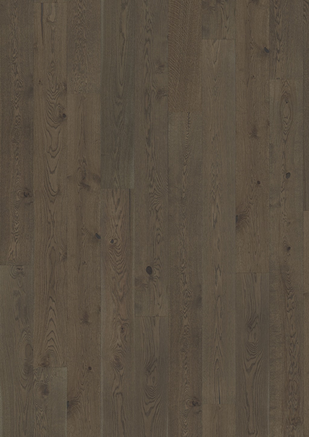 Kahrs Beyond Retro Oak Charcoal Light Plank Engineered Flooring, Brushed & Ultra Matt Lacquered, 187x15x2000mm Image