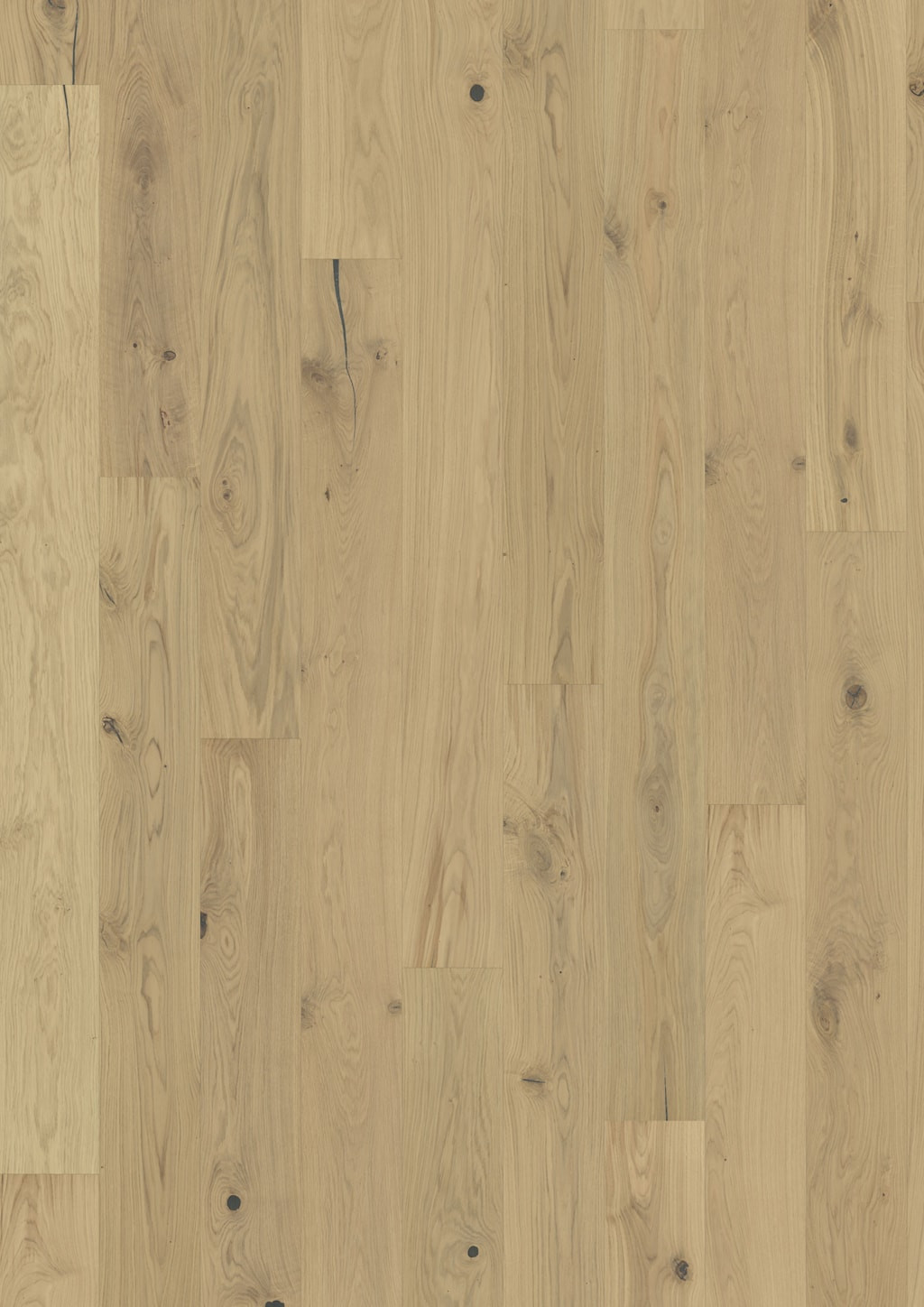 Kahrs Beyond Retro Oak Urban Brown Plank Engineered Flooring, Brushed & Ultra Matt Lacquered, 187x15x2420mm Image