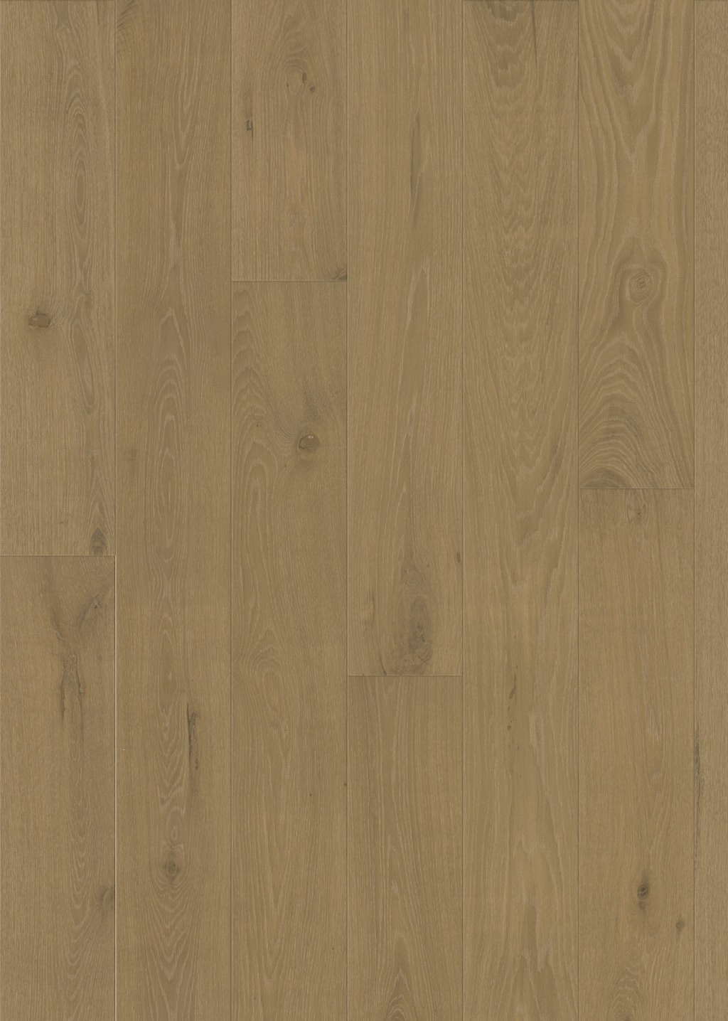 Kahrs Canvas Wide Oak Weathered Wide Matt Engineered Flooring, Brushed & Matt Lacquered, 187x13x1860mm Image